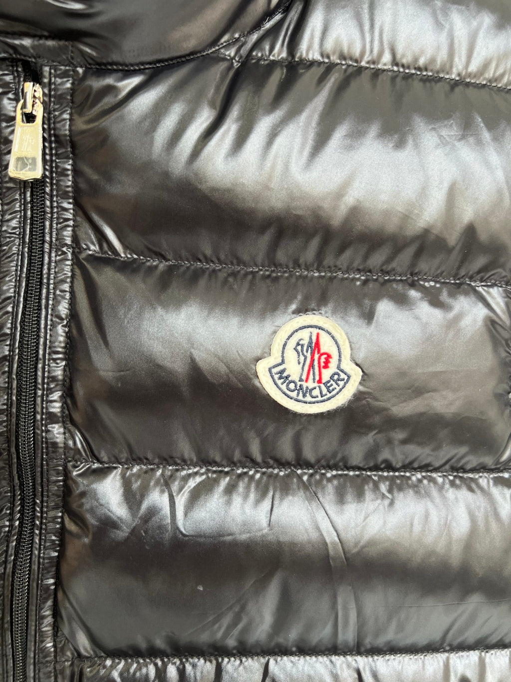 Moncler Quilted Stand-Collar Vest with Angled Zip Pockets
