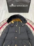 Moose Knuckles Men's Hooded Quilted Jacket - Style 06