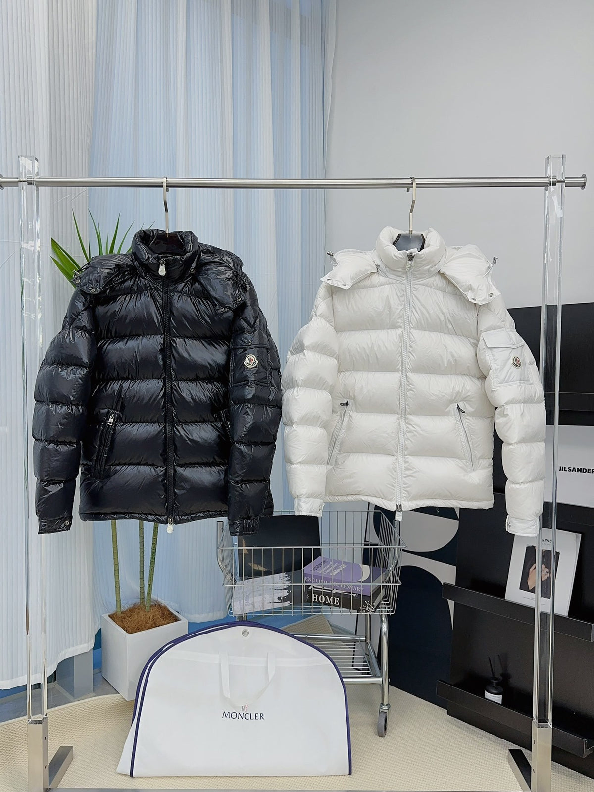Moncler Maya Hooded Quilted Puffer Jacket