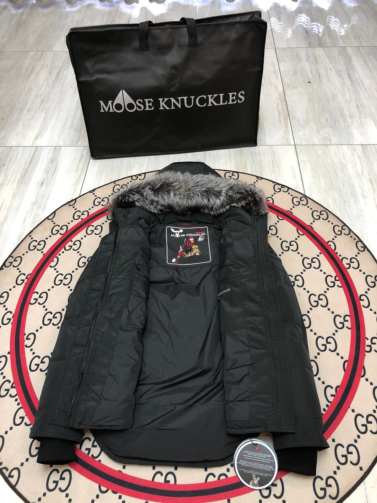 Moose Knuckles Women's Hooded Coat – Style 04