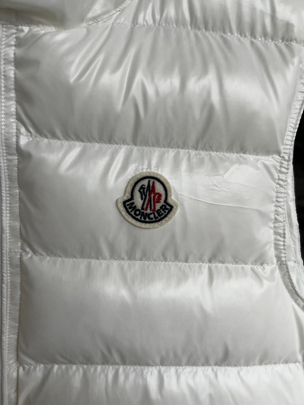 Moncler Quilted Stand-Collar Vest with Angled Zip Pockets