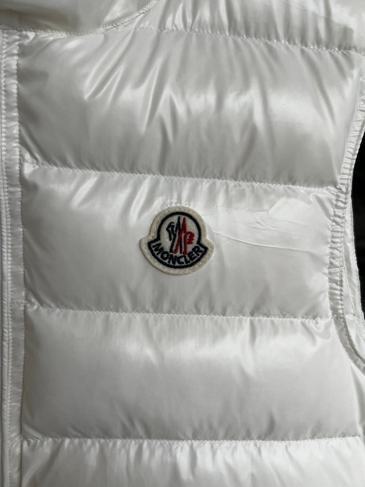 Moncler Quilted Stand-Collar Vest with Angled Zip Pockets