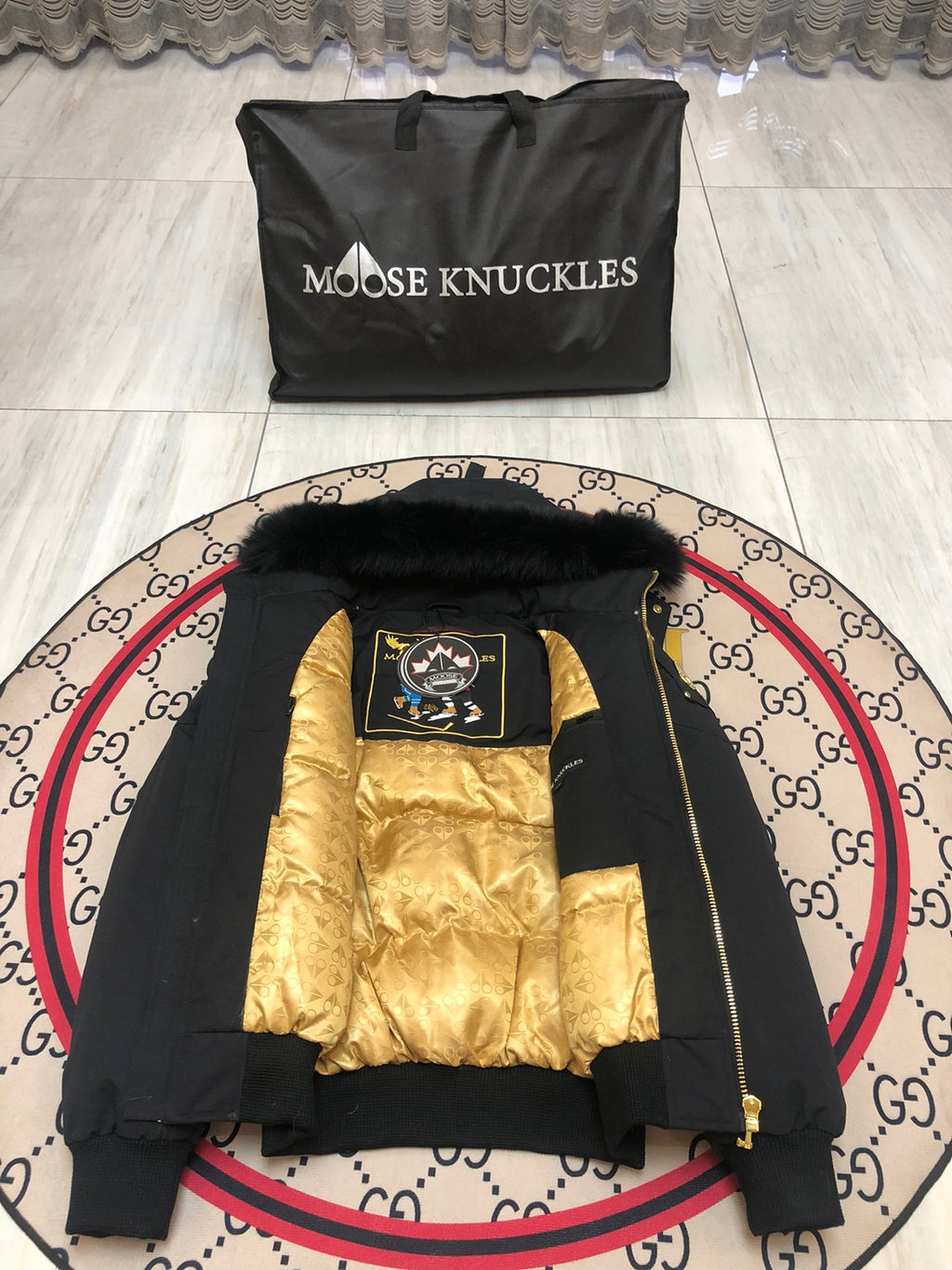 Moose Knuckles Men's Gold Edition Jacket - Style 02