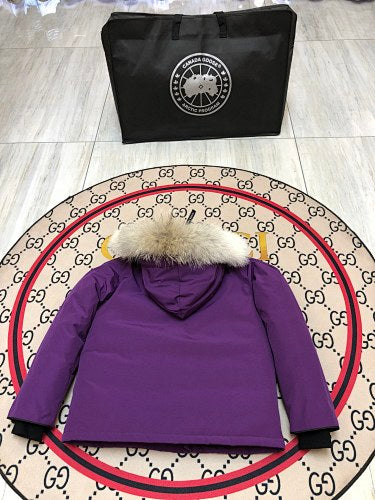 Canada Goose Kids' Unisex Hooded Parka - Style 08