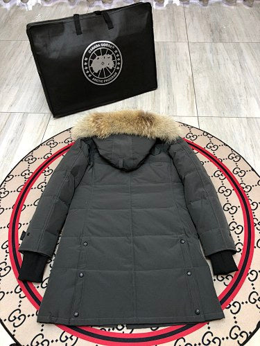 Canada Goose Women's Longline Quilted Hooded Parka - Style 15