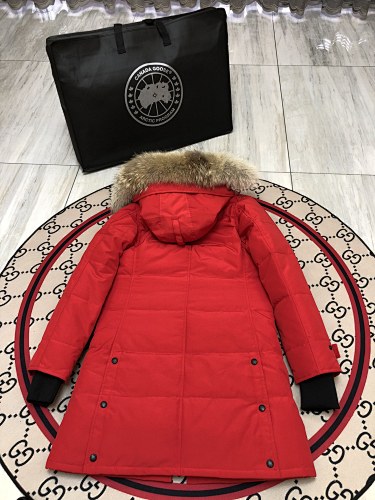 Canada Goose Women's Longline Quilted Hooded Parka - Style 15
