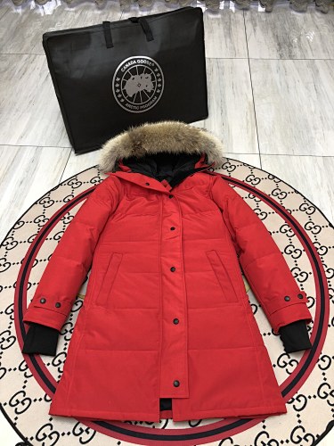 Canada Goose Women's Longline Quilted Hooded Parka - Style 15
