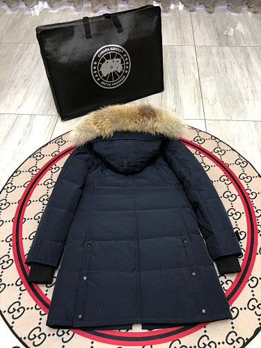 Canada Goose Women's Longline Quilted Hooded Parka - Style 15
