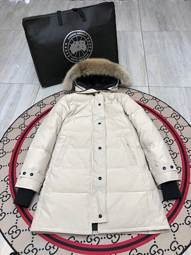 Canada Goose Women's Longline Quilted Hooded Parka - Style 15