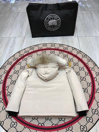 Canada Goose Kids' Unisex Hooded Parka - Style 08