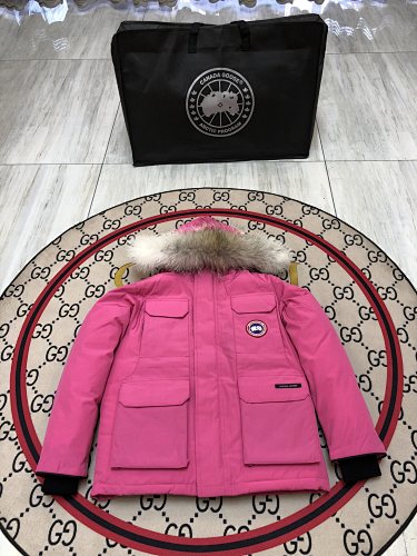Canada Goose Kids' Unisex Hooded Parka - Style 08