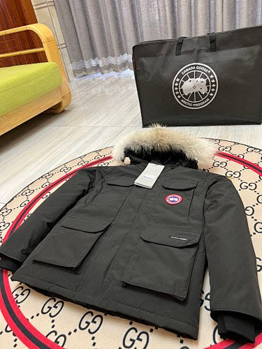 Canada Goose Kids' Unisex Hooded Parka - Style 08